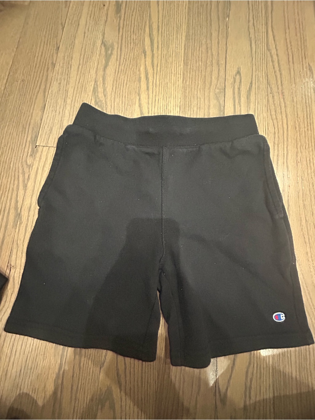 Champion Boys Black Shorts Size M (1012) Casual Athletic Summer Shorts